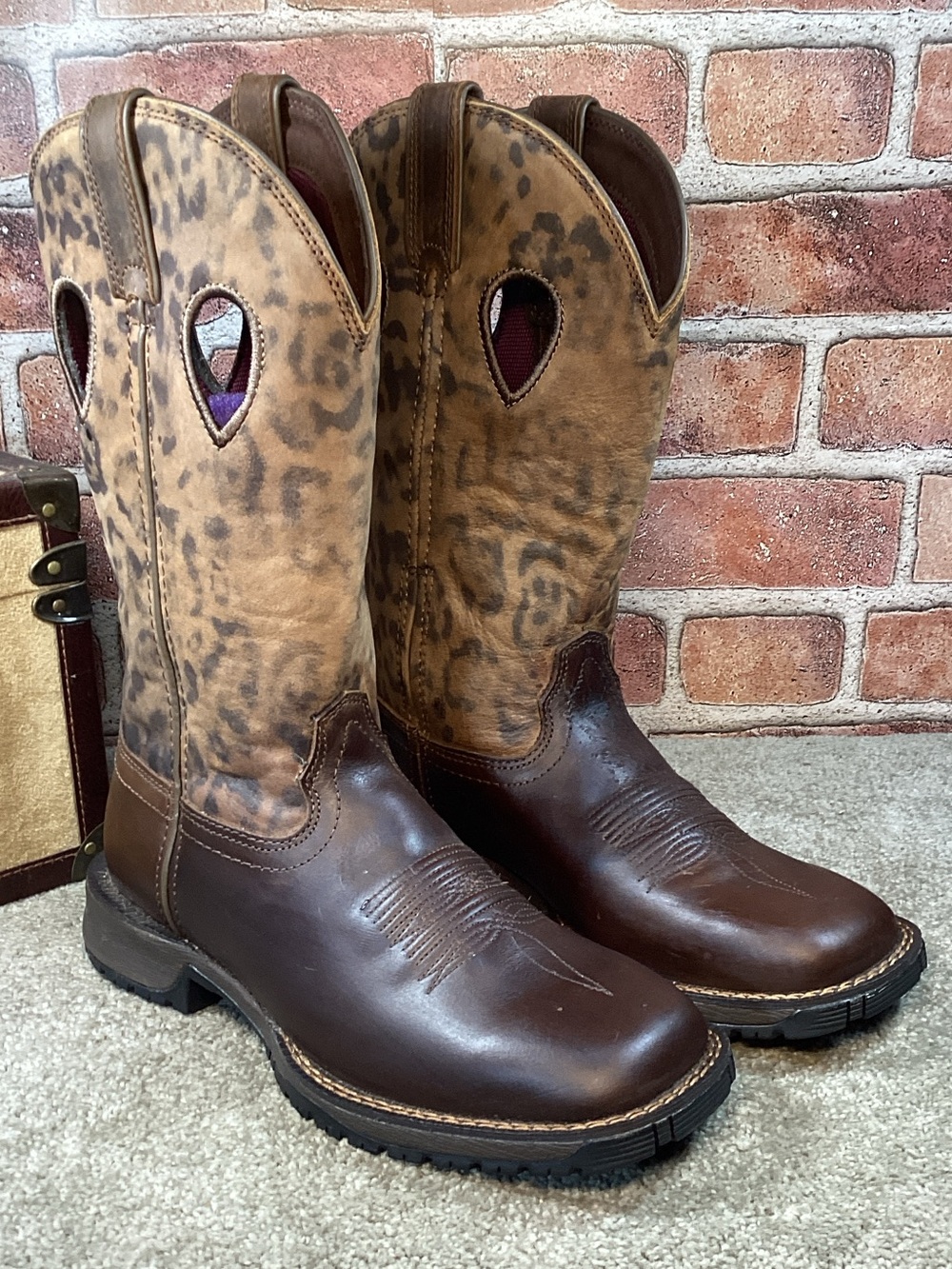 Rocky Rosemary womens western work boots size 6.5